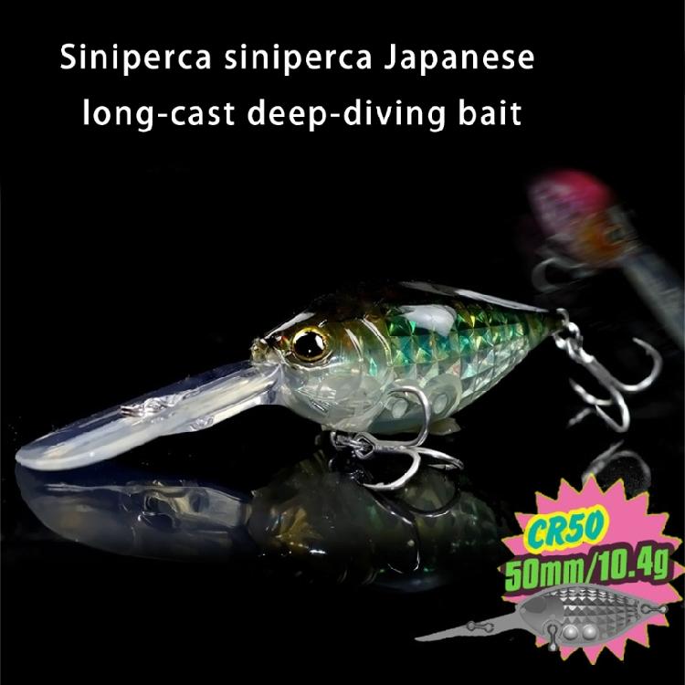 Kleiner Crankbait Wobbler Langsam Sinkend Künstliche Hartköder Topwater Crank Wobbler Kunststoff Angelköder Langlebig