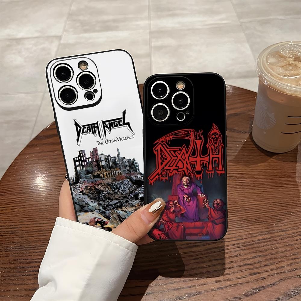 Death Metal Band Phone Case For 17 Pro Max Iphone 14 16 Pro Max 12 15 Plus 13 Pro 11 Xr X Xs Back Cover