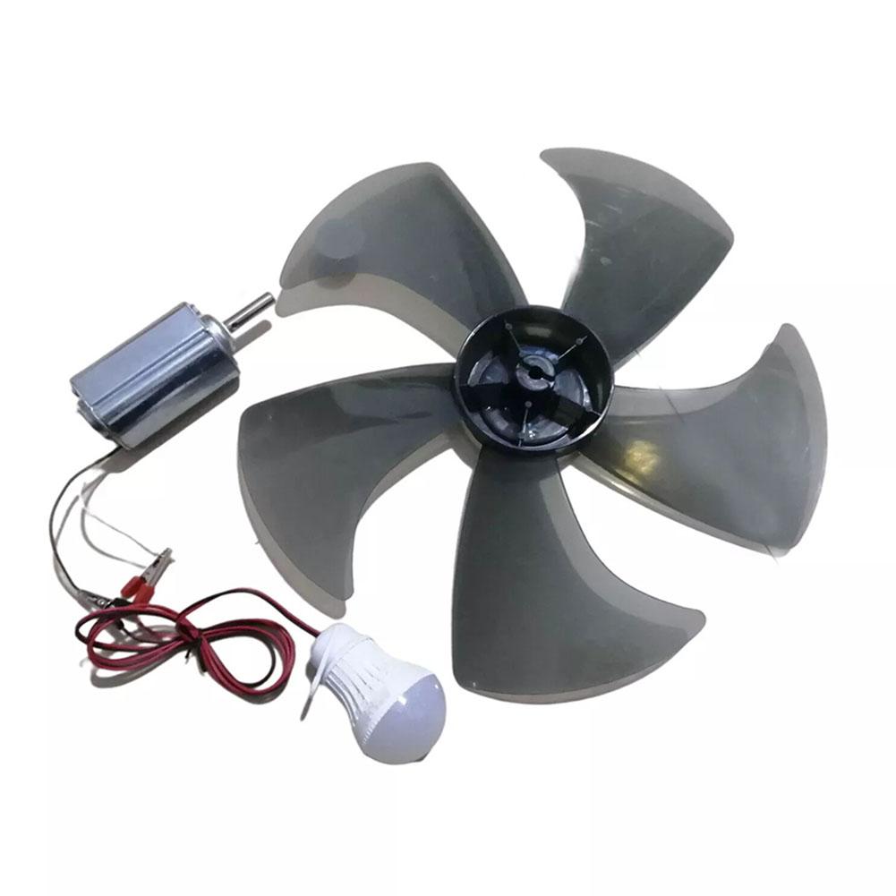 Electricity Generator DIY Wind Turbine DIY Fun And Excitement Multiple Package Options Suitable For 5W LED Bulbs