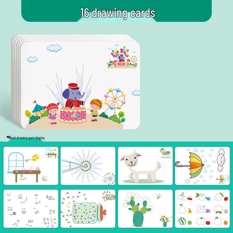 Набор из 12 цветов чернильных подушечек для пальчиковых красок для детского творчества и образования