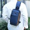 Multifunktionale Diebstahlschutz USB Schulter Crossbody Tasche Reise Sling Rucksack Messenger Tasche Brusttasche Männlich Luxusmarke Herren