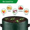 1PC Garden Potato Grow Bag PE Fabrics Gardening Thicken Pot Vegetables Planter Tub with Handles and Access Flap
