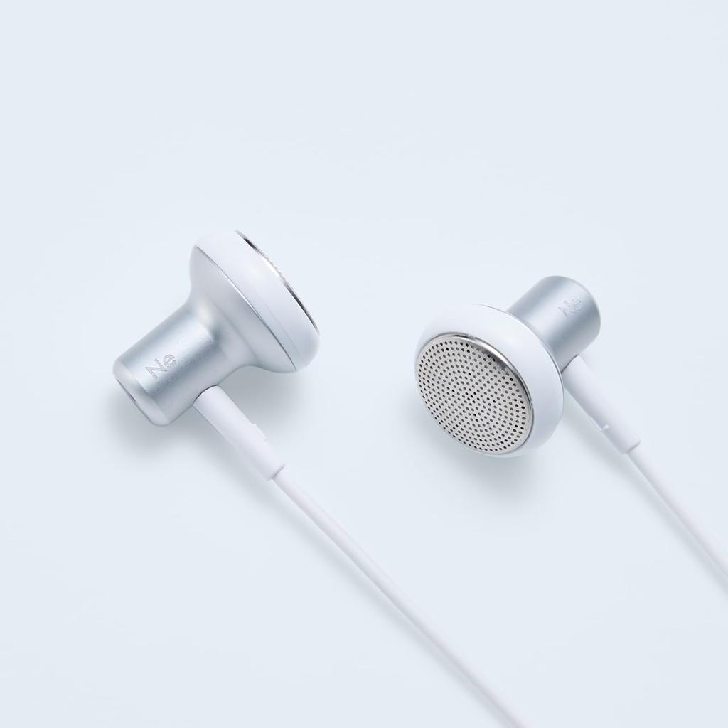 Radius HP-NEL22C USB-C Type-C In-Ear Headphones with Remote Control and Microphone, Hands-Free, HP-NEL22CS (Silver)