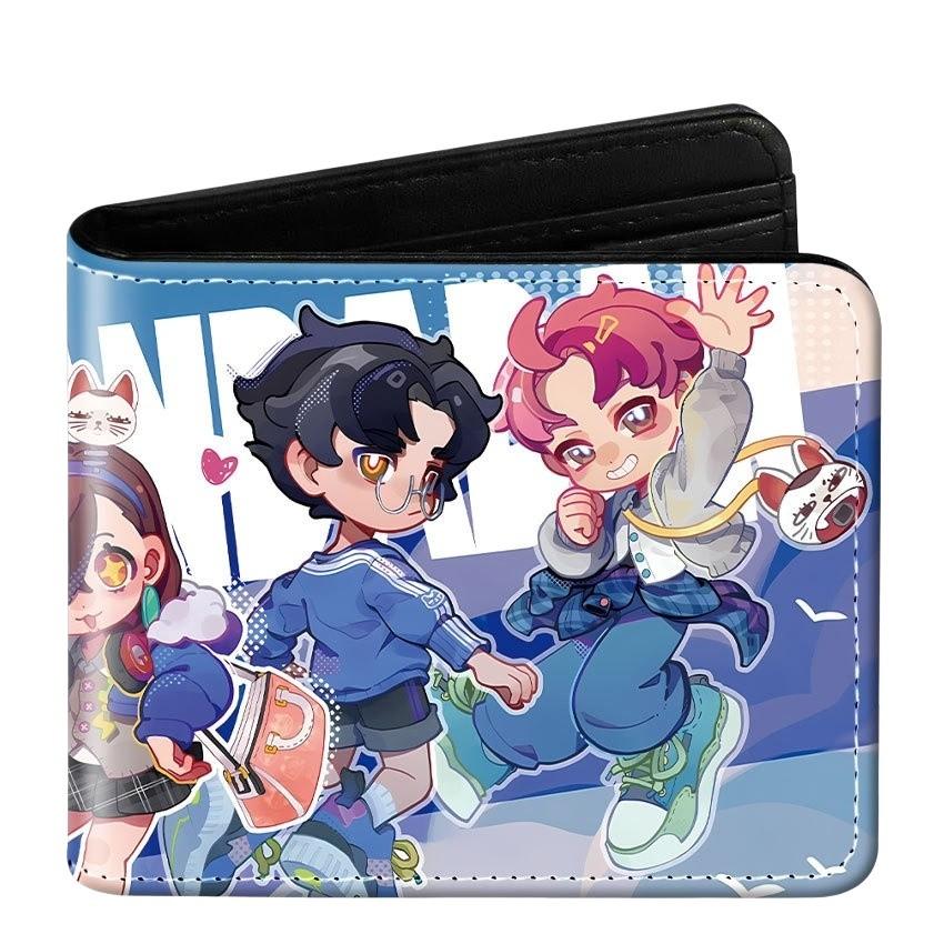 DANDADAN Anime Foldable Leather Wallet Short Purse