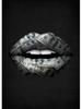 Gold Lips Canvas Painting Graffiti Style Poster Dollar Art Prints Bedroom Wall Decoration Murals For Modern Home Decor Aesthetic