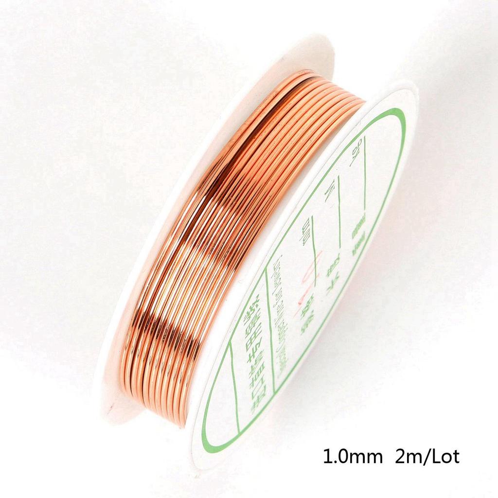 Copper Wire for Shaping, Jewelry, DIY Crafts, Hairpin Accents, and Accessories
