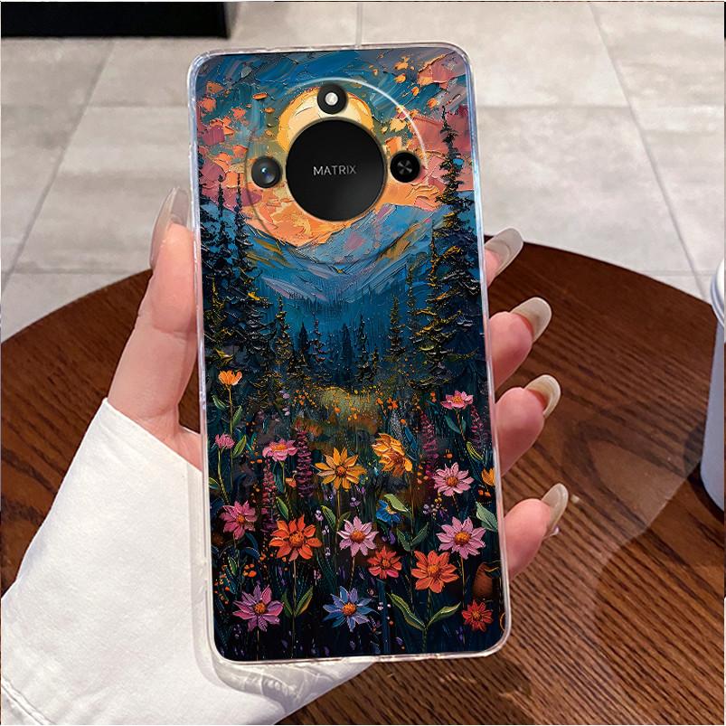 For Honor X9C Smart 5G Casing Clear Luxury Cute Love Rabbit Funny Cool TPU Soft Silicone Phone Case HonorX9C Smart 5G Back Cover