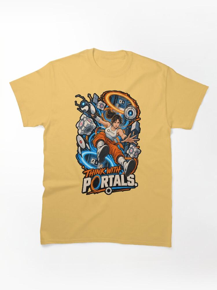 Portal Portal Think With Portals Classic T-Shirt