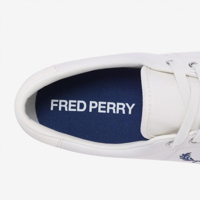 Fred Perry 23fw Unisex Underspin Leather Sneakers Sfpu2334343 V85
