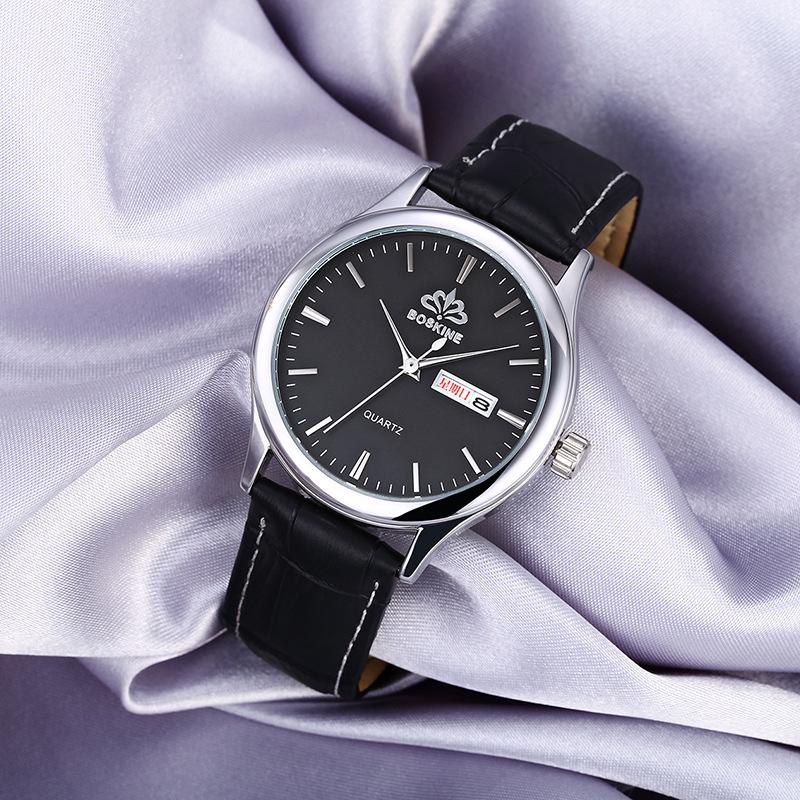 Men's Luminous Waterproof Casual Quartz Watch with Calendar and Original Movement