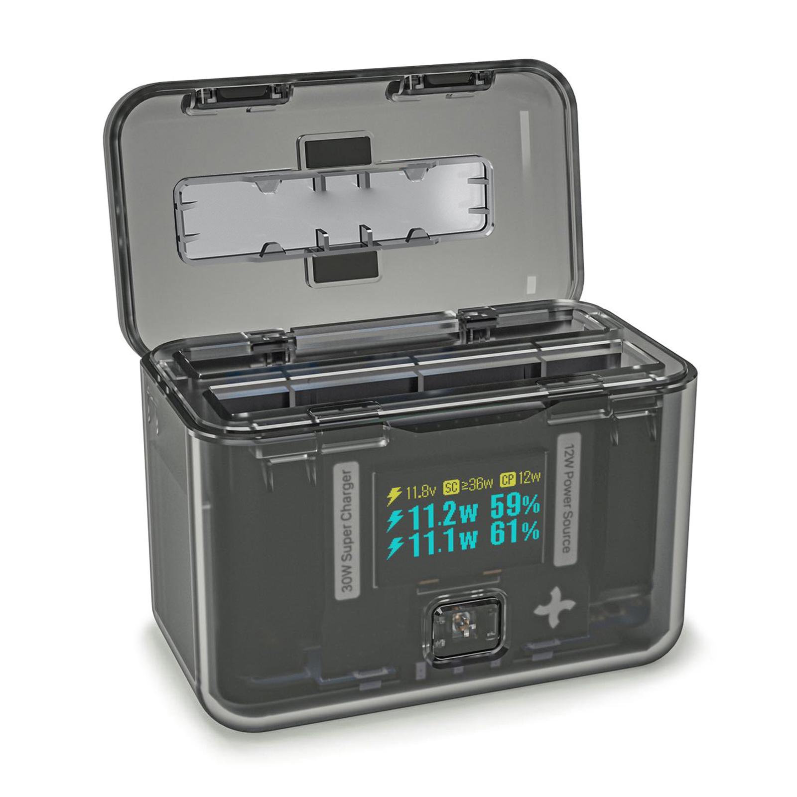 

Fast & Efficient Charging Box USB Charging Box Flexible Charging Option Convenient Battery Charge Efficient for Insta360