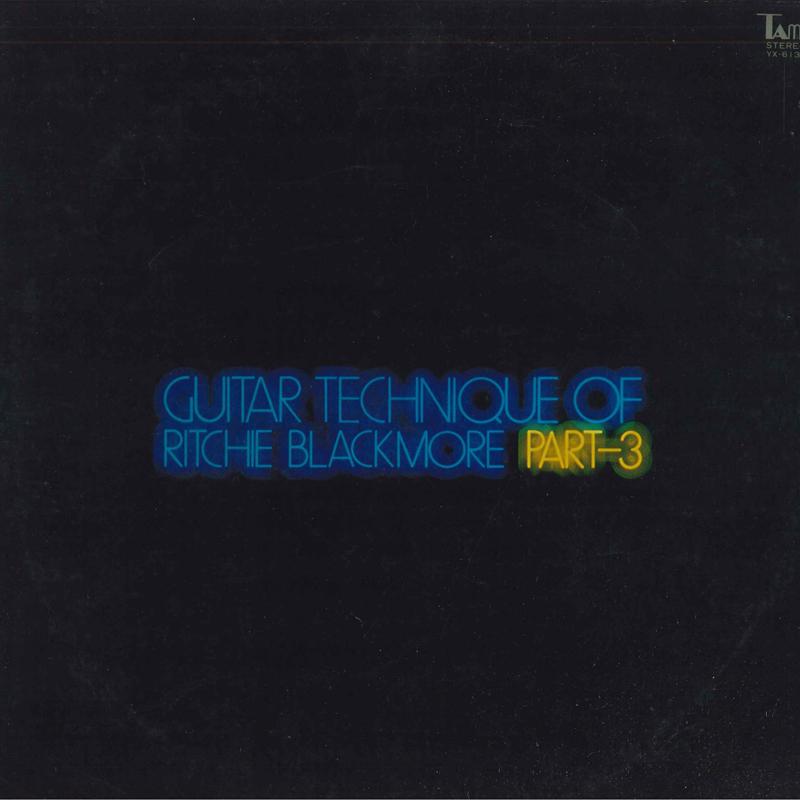 LP Record KATSUMI KOBAYASHI BAND - Guitar Technique Of Ritchie Blackmo YX6138 TAM 1979 Japan Obi Rock Used