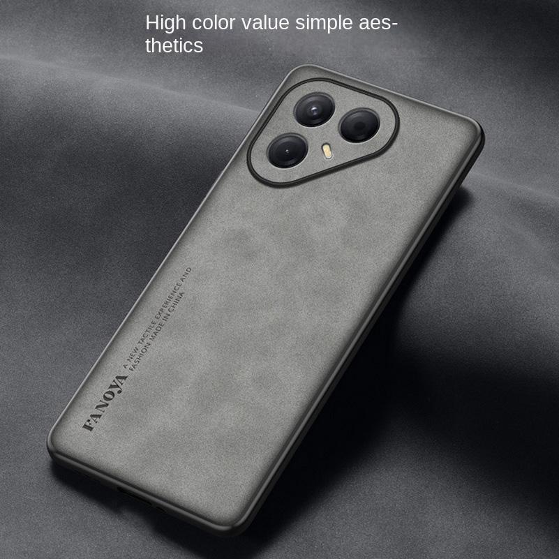 Plain Leather Comfortable Suede Case For Tecno Pova7 Pro Pova 6 Pro Pova6 Neo POP 10 9 Tecno Camon 40 Premier 40 Protect Cover