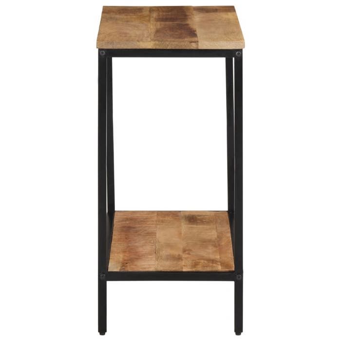 VidaXL Console Table 70x35x70 Cm Solid Raw Mango Wood, End Table, Hallway Tables, Hallway Stand, Table 374070