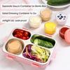 6pcs Glass Dipping Sauce Cup 70ml Salad Dressing Container Multipurpose Sauce Box  Condiment