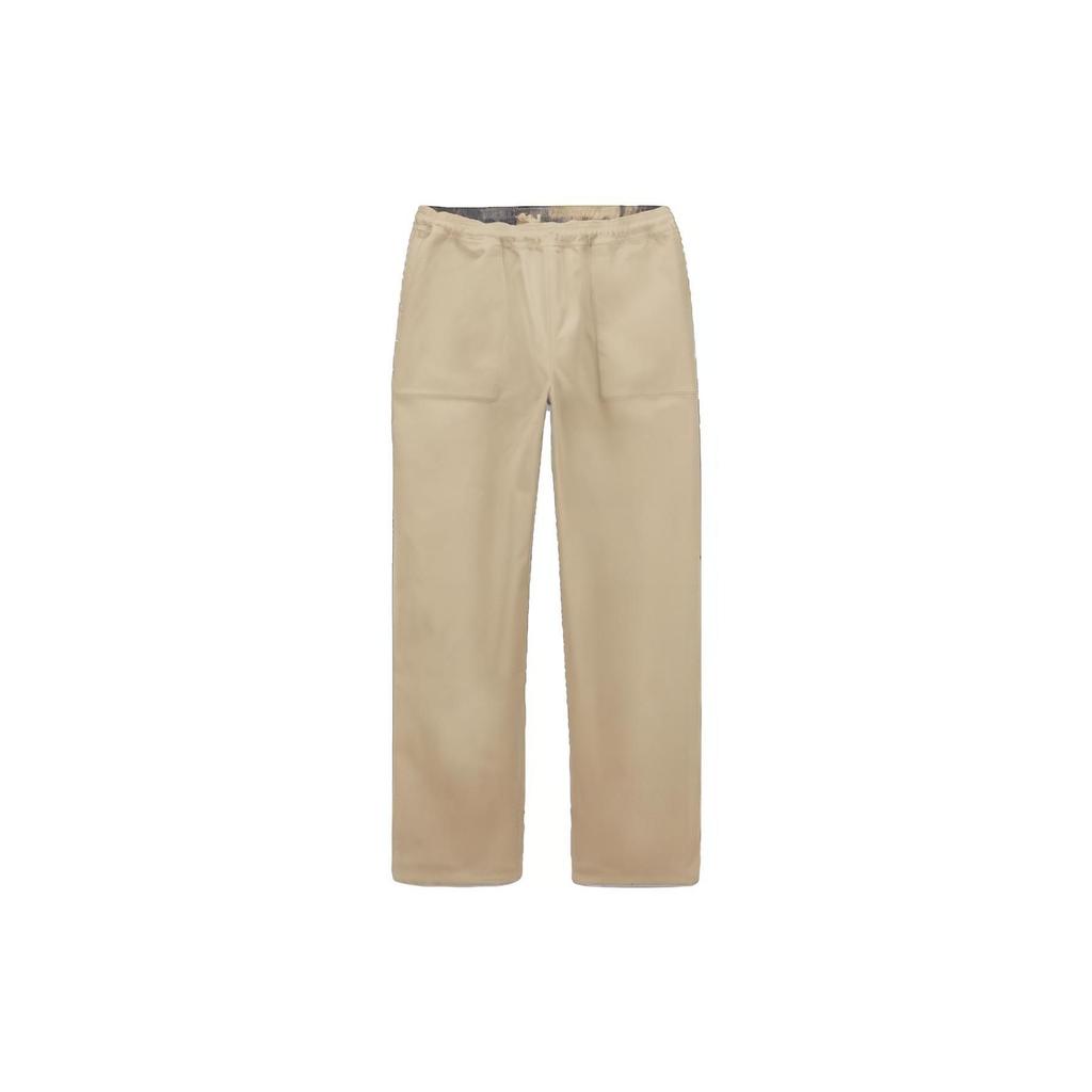 Nike SB X Doyenne Collaboration Solid Color Reversible Straight Leg Casual Pants Men Bottoms Khaki FD2153-250