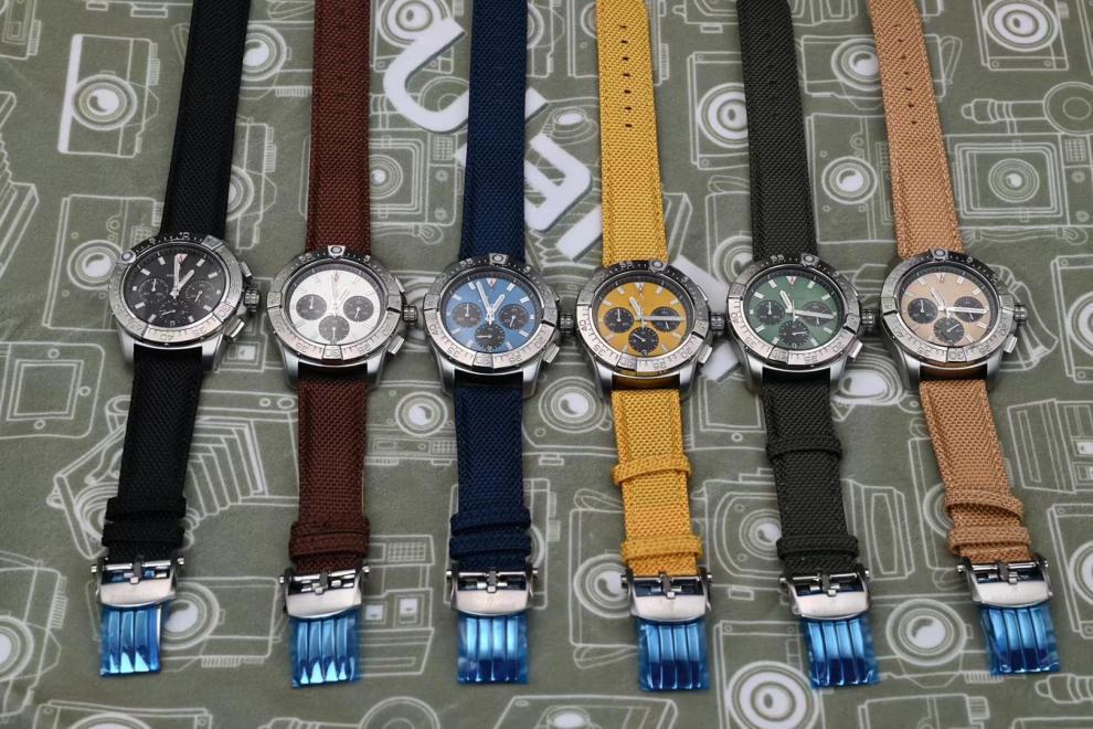 2024 Avenger Series Multifunctional Men's Quartz Watch with Steel Band