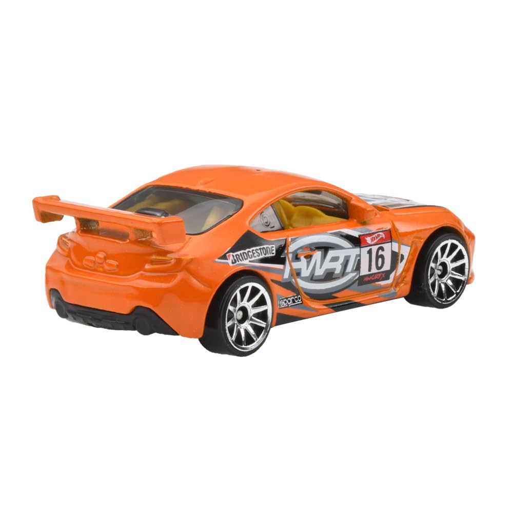Hot Wheels Toyota GR86 Cup Vehicle Toy Mini Car Orange JFN36 Ages 3 and Up