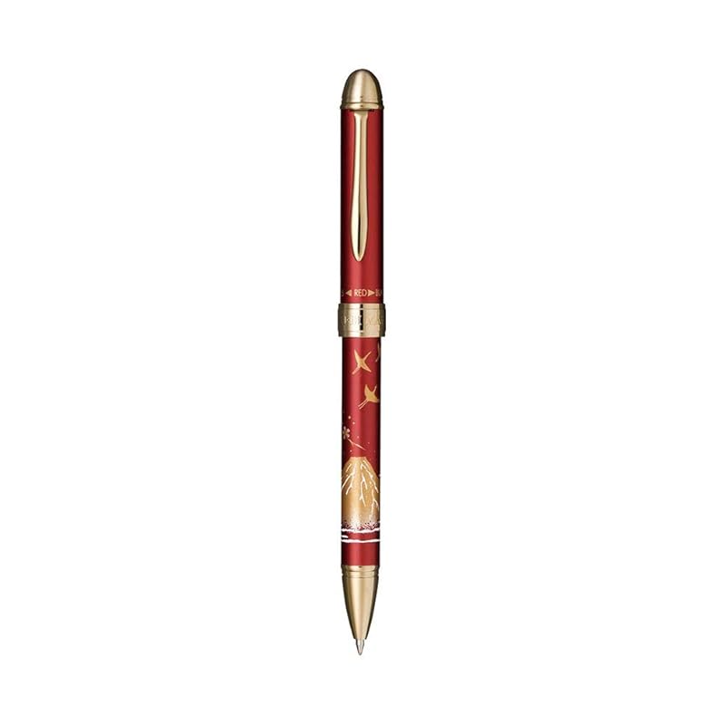 

sailor fountain pen multifunction pen composite Graceful Makie Fuji red 16-0352-230