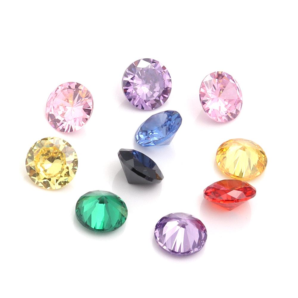 10/20pcs Diamond Shape Zircon 4-8mm High-quality Shiny Pointed Bottom Zircon Loose Stone For Jewelry Making DIY Necklace Decor