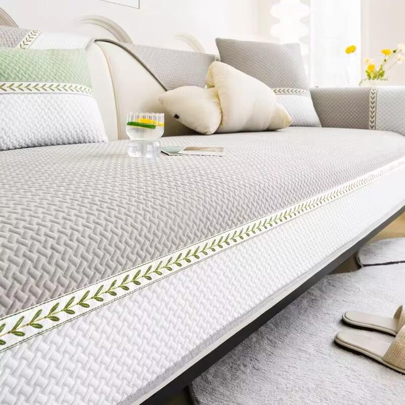Cool Sofa Cushion Summer Sofa Cover Popular New  High-End Backrest Cover Summer New Seat Cushion
