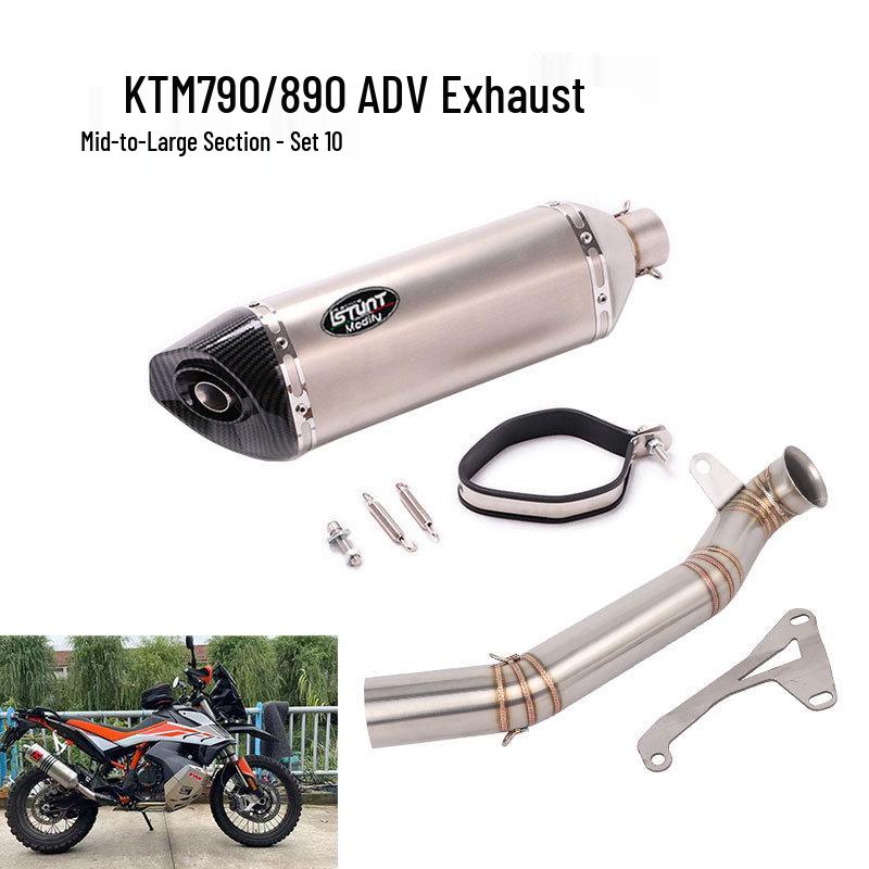 Exhaust Modification Mid-Pipe for KTM 790/890 ADV Motorcycles
