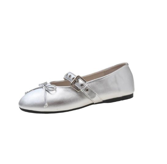 Fashion Designer Spring Women's Mary Jane Shoes Fashion Round Toe Women's Comfortable Soft-soled Flats Women's Comfortable Ballet Shoes