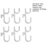 Car Umbrella Hook Clip No Drilling Stable Installation Car Umbrellas Holder Plant Towel Holder Mess-free Trunk Organizer