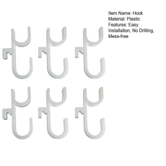 Car Umbrella Hook Clip No Drilling Stable Installation Car Umbrellas Holder Plant Towel Holder Mess-free Trunk Organizer