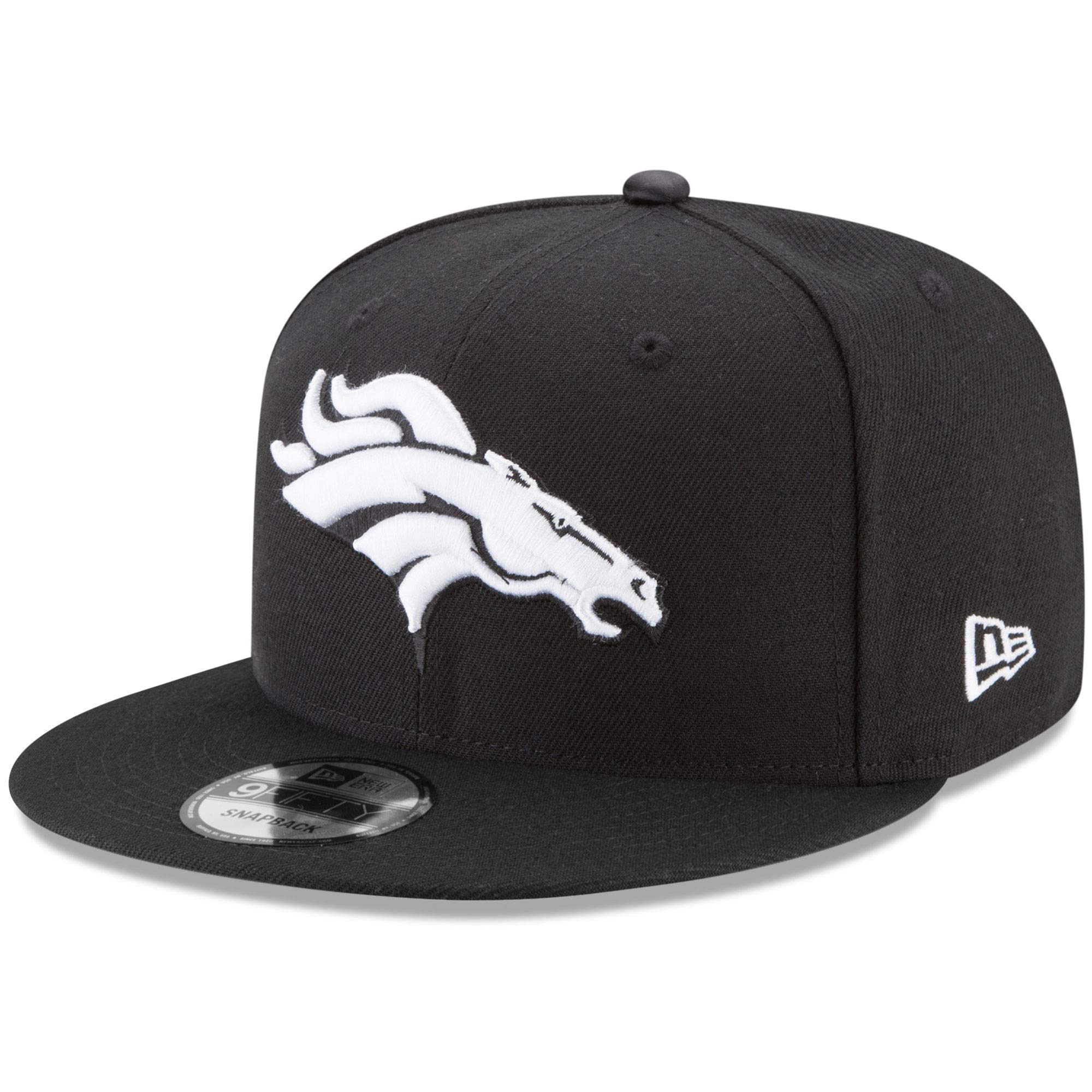 

Кепка New Era Denver Broncos NFL Черная Белая 9FIFTY Снэпбэк Регулируемая Кепка Взрослая Один Размер