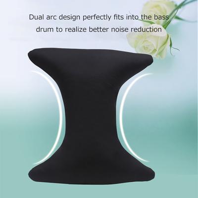 Bassdrum-Dämpfer, selbstklebendes Bassdrum-schallabsorbierendes Kissen, Trommel-Übungs-Geräuschreduzierungs-Kissenpolster
