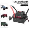 120A Brushless ESC Waterproof Electric Speed Controller for 1/8 1/10 RC Truck   Car