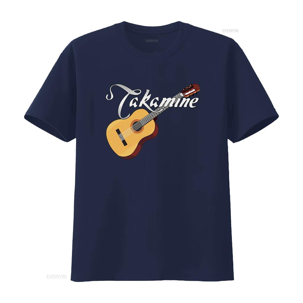 New Takamine Guitars Logo Unisexs T Shirt Funny Size S To 5xl Vintage Washed Casual Fashion Stylish Unisex Homme