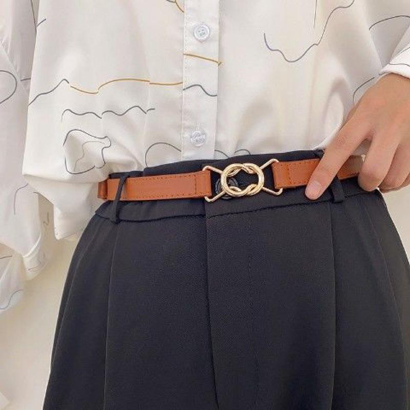 Contemporary Womens Summer Dress Accessories Pu Waist Belt In Various Elegant Shades