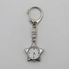 Star Pocket Watch Clock Keychain Zinc Alloy Trinkets Bag Charms Original Design Creative Pendant