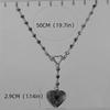 Y2K Message Locket Necklace Jewelry Accessories Photo Picture Necklace New Heart Necklace
