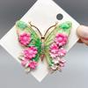 Women Brooch Flower Decor Butterflies Pin Sweaters Collars Shape Brooch Hats Bags Coats Scarves Versatile Accessory