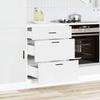Kitchen Base Cabinet Porto In White Particleboard