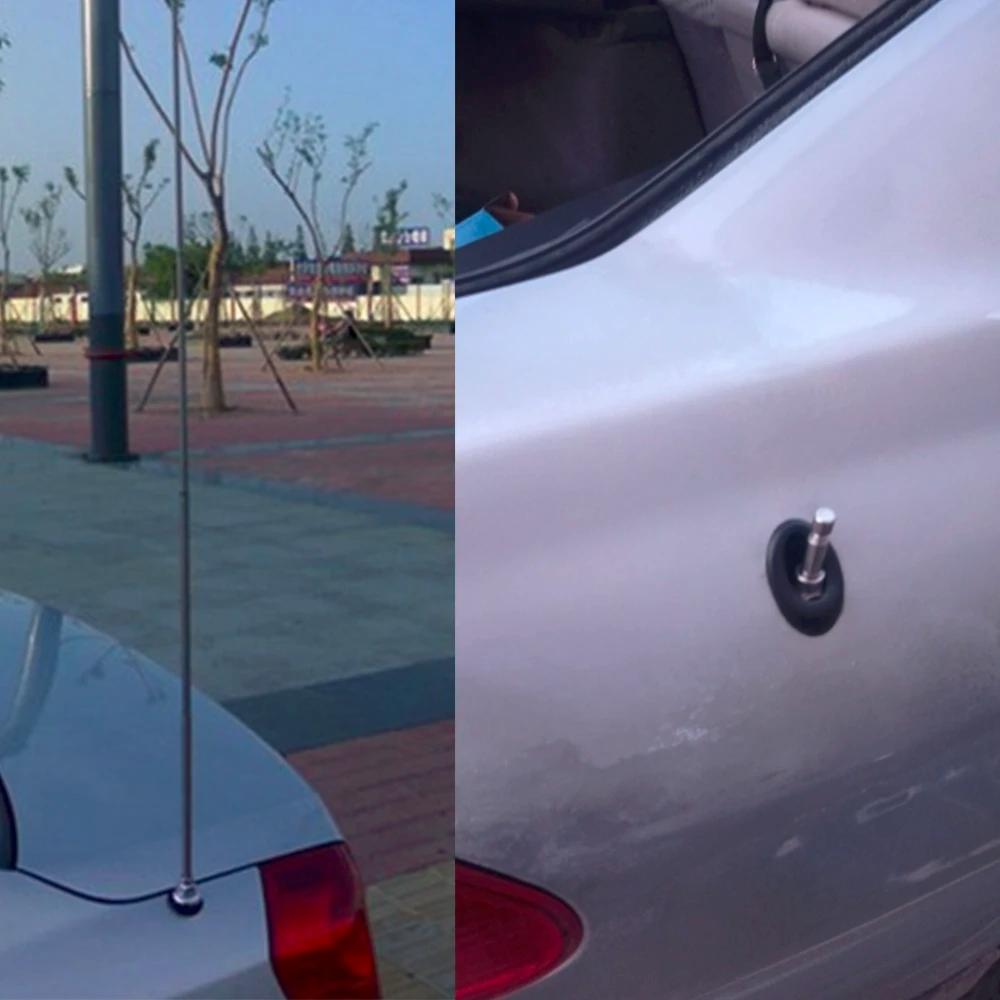 12V AM FM Transmitter Aerials Electric Antenna Automatic Telescopic Exterior Vehicle Accessories For Car Radio Audio Universal