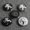 4PCS 60mm Car Wheel Center Cap Hub Covers Badge Car Accessories For 206 207 208 306 307 308 408 508 106 2008 3008 5008