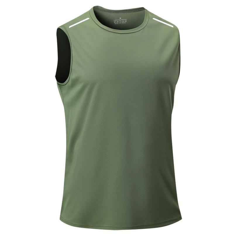Men's Summer Outdoor Quick-Dry Sleeveless Fitness T-shirt