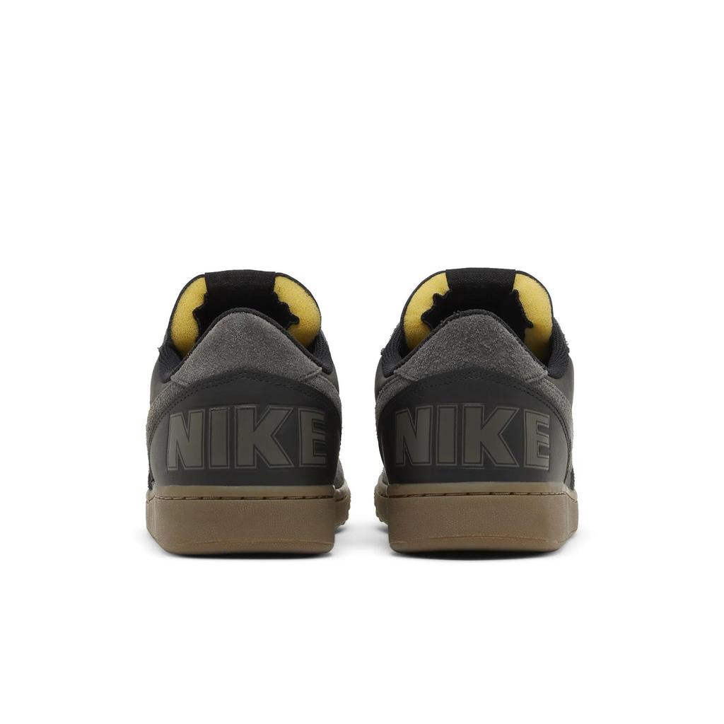 Nike Terminator Low 'Medium Ash Gum' (Unisex) Black / Medium Ash / Gum Dark Brown Skate Shoes FV0396 001