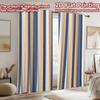 2D flat Photography Backdrop Popular Background Banner Blue and Orange Stripes 100% Polyester Family Party Use for Suitable