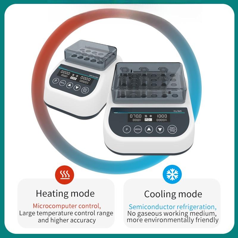 Intelligent Mini Dry Bath Incubator Laboratory Constant Temperature Heater Incubation Shaker With Heating Block