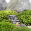 2Pcs Artificial Simulation Stone Step Miniature Fairy Garden Home Decoration Mini Craft Micro Landscaping Decor Diy Accessories