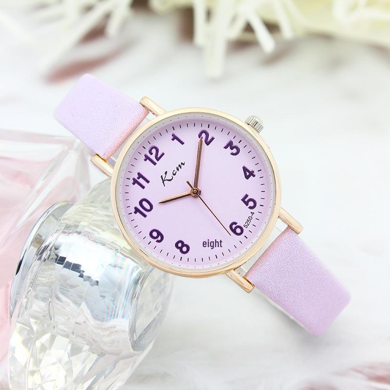 Digital Exam Watch for Students - Simple Style for Girls In Elementary To College with Scale Belt