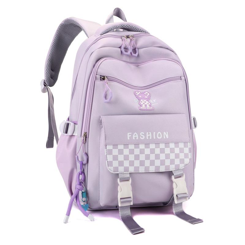 New High School College Student Schoolbag Women's Backpack Large Capacity College Style Fashion Casual Backpack