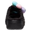 Crocs Classic Cozy Daisy Clogs 'Black Multi' Unisex