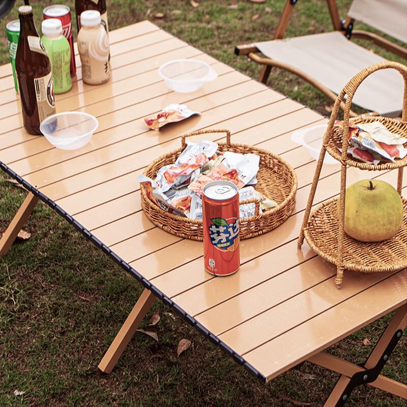 Chuanjunxing Portable Egg Roll Camping Table