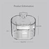 2.2L Smart Pet Water Dispenser, Automatic Cat Water Fountain Intelligent Drinking Fountain for Cats Dogs